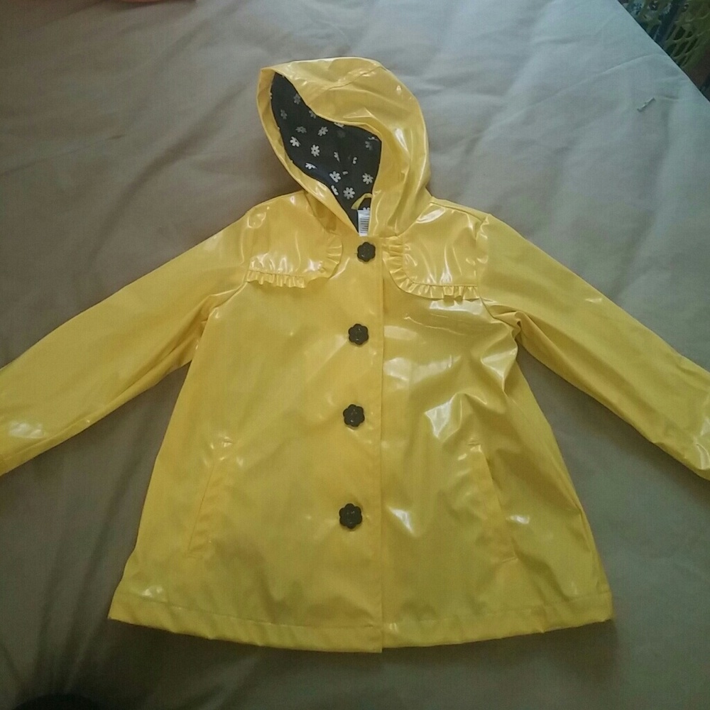 Yellow raincoat